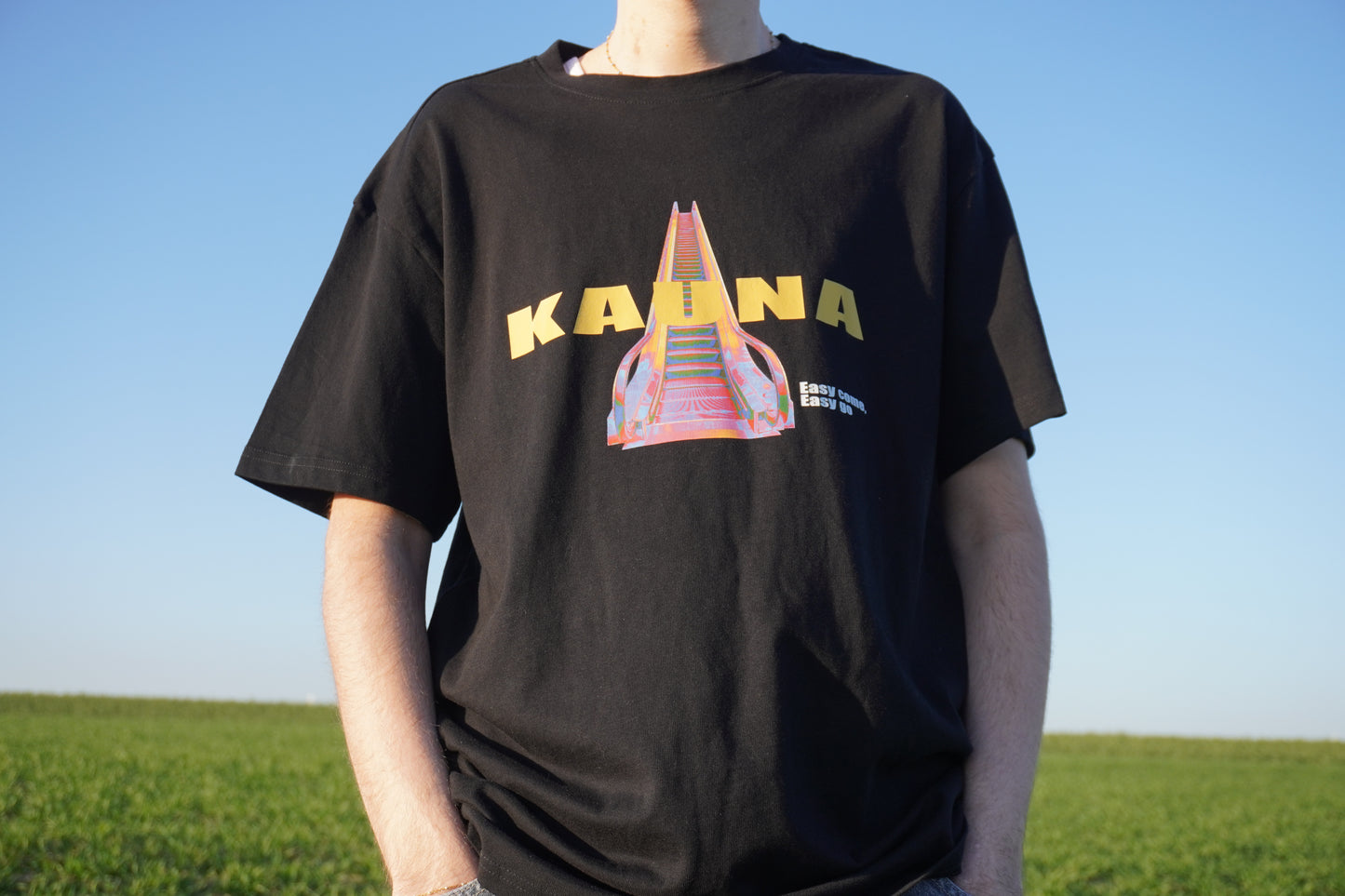 Oversized T-Shirt "easycome-easygo"