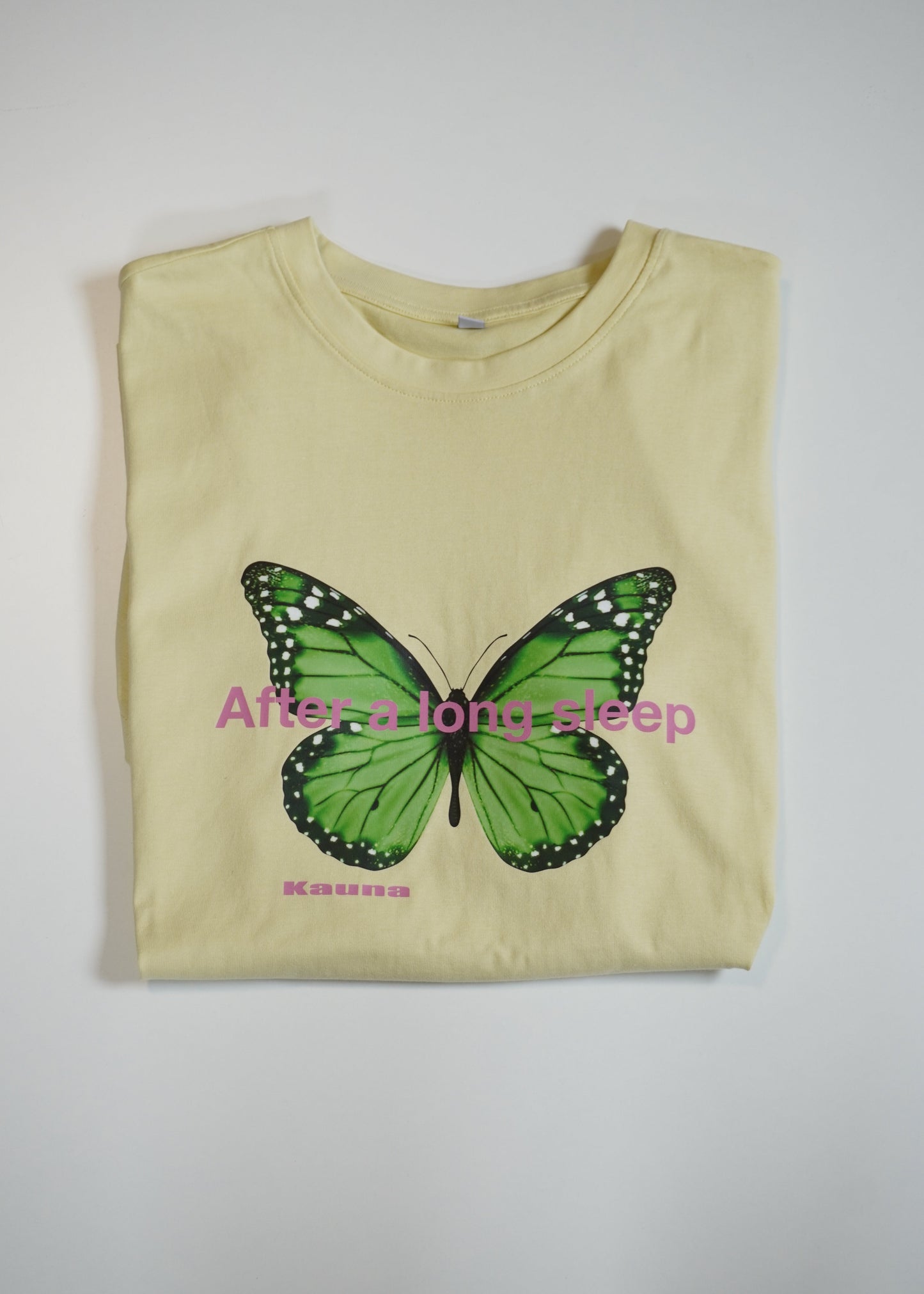 Oversized T-Shirt "After a long sleep"