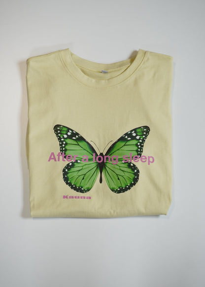 Oversized T-Shirt "After a long sleep"